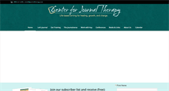 Desktop Screenshot of journaltherapy.com